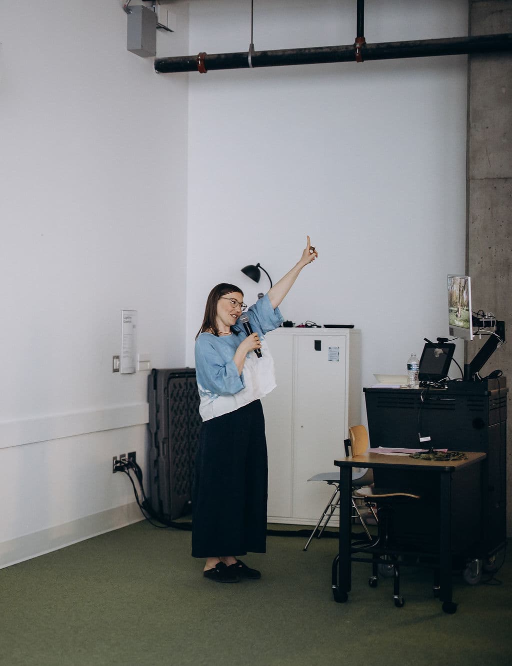 Presenting educational work